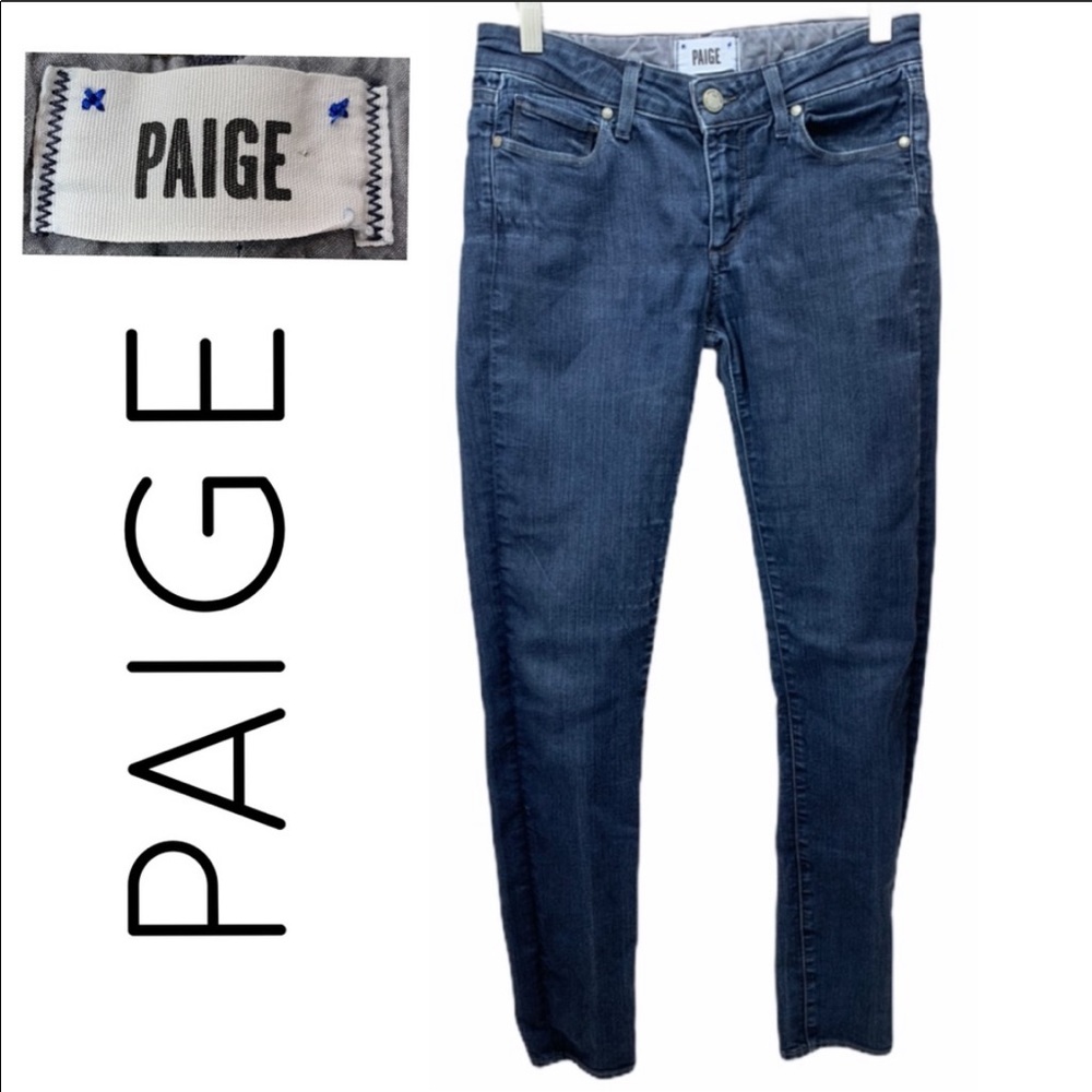 PAIGE "Skinnyline Skinny" Soft Jeans